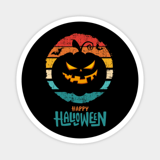 Halloween Scary Evil Pumpkin Funny Pumpkin Head Magnet